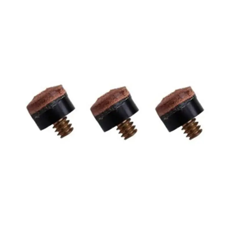 10Pcs Screw-on Pool Cues Tips Replacement Professional Billiard Balls Supply Repair Tool Snooker Game Club Accessory
10Pcs Screw-on Pool Cues Tips Replacement Professional Billiard Balls Supply Repair Tool Snooker Game Club Accessory
