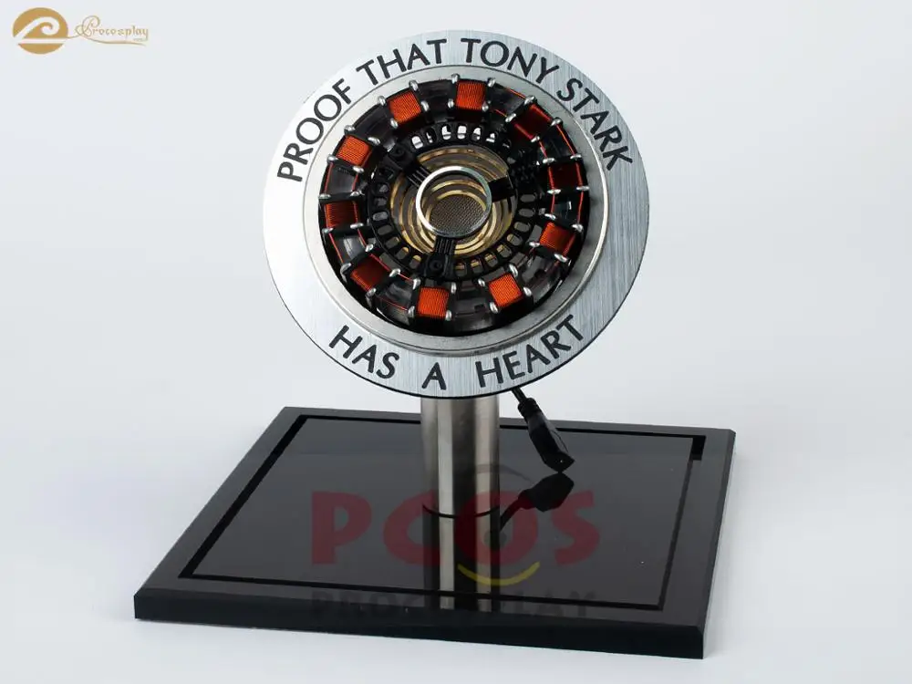 Комплект для косплея Tony Stark No.2 armor stark arc Reactor Prop MK2 mp004297|Реквизит костюмов| |
