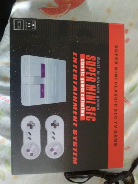 Супер мини 16 бит Встроенная 94 игровая консоль с геймпадом для игровых консолей SNES
