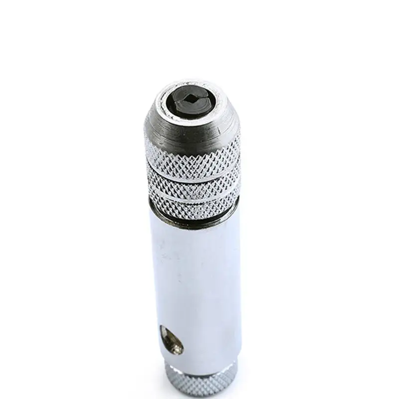 Adjustable T-Handle Tap Wrench Threading Tool Solid Jaw Metric Plug Hand Screw Tap Set Tap Ratchet Ratchet Tap Holder
Adjustable T-Handle Tap Wrench Threading Tool Solid Jaw Metric Plug Hand Screw Tap Set Tap Ratchet Ratchet Tap Holder