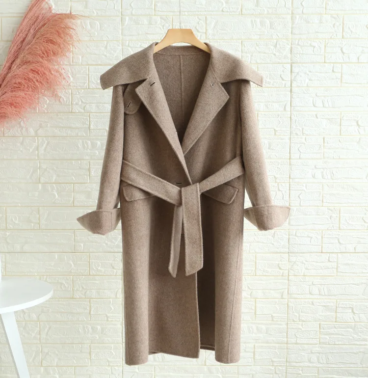 Women Wool Coat 2018 New Fashion High Quality Designer Women's Korean Medium Length Woolen Outerwear Female
Women Wool Coat 2018 New Fashion High Quality Designer Women's Korean Medium Length Woolen Outerwear Female