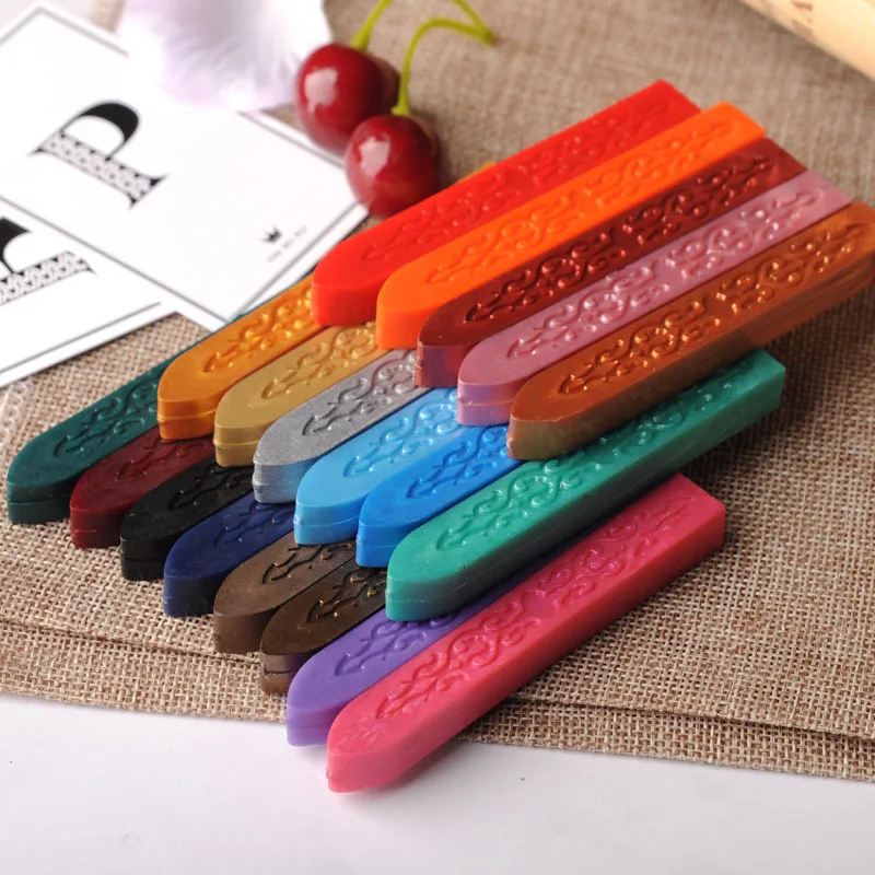 18 Colors Colorful Retro Wax Set Fire Paint Seal Accessories DIY Paper Envelope Decoration Delicate Stamp for Wedding Invitation
18 Colors Colorful Retro Wax Set Fire Paint Seal Accessories DIY Paper Envelope Decoration Delicate Stamp for Wedding Invitation