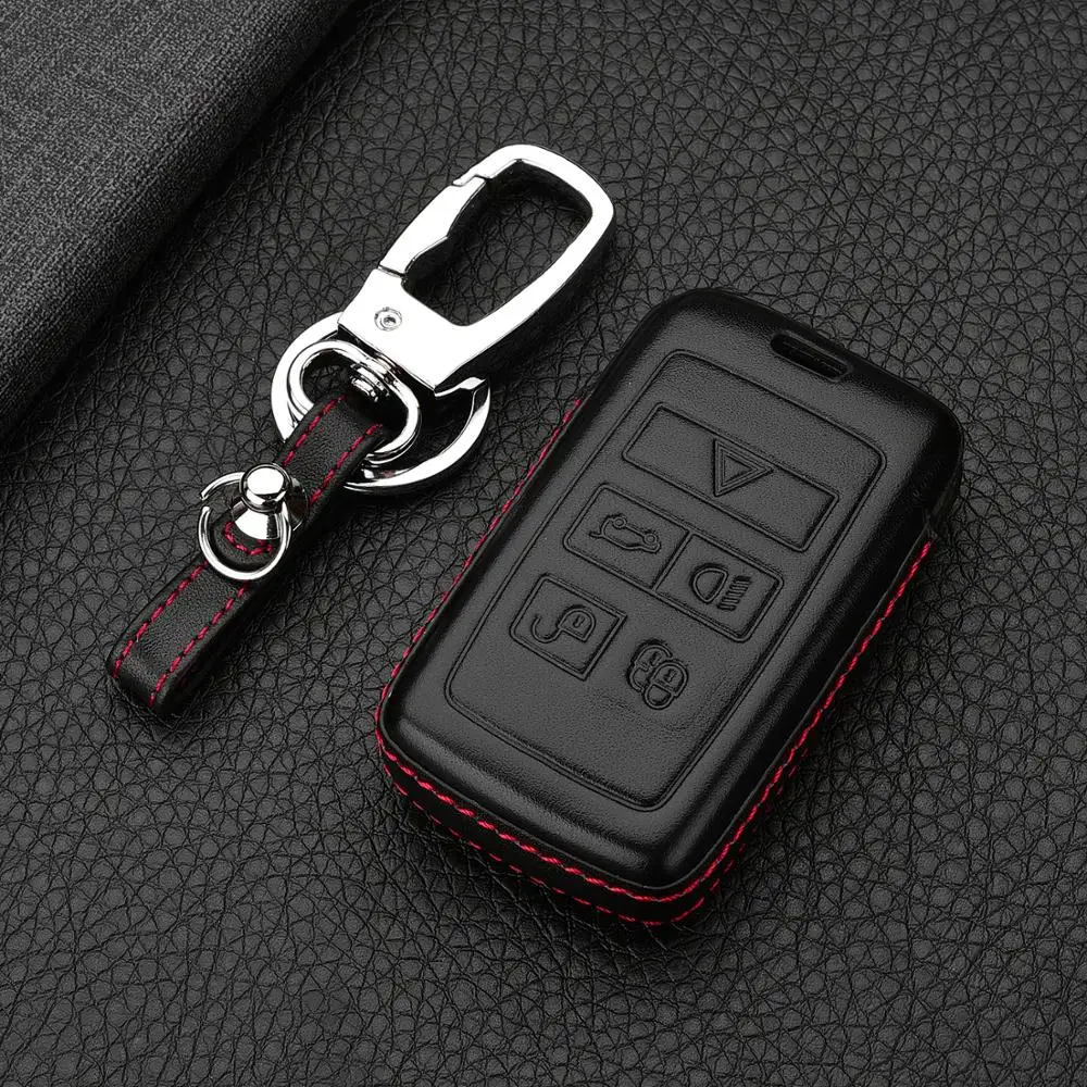 Car 4D Genuine Leather Key Cover Case Pocket For Land Rover Range Rover Sport Evoque Velar Discovery 5 2018
Car 4D Genuine Leather Key Cover Case Pocket For Land Rover Range Rover Sport Evoque Velar Discovery 5 2018