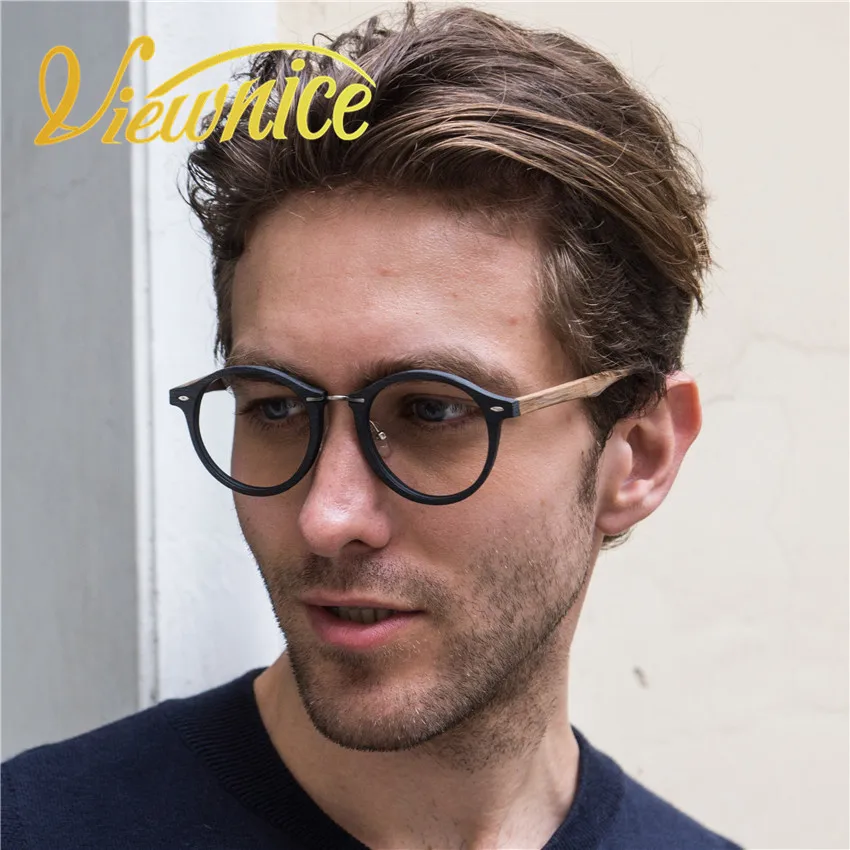 2018Lunettes de vue vintage Glasses Frame Men Transparent Anti blue light lenses Women Eyeglasses Wood grain Frame Black Brand
2018Lunettes de vue vintage Glasses Frame Men Transparent Anti blue light lenses Women Eyeglasses Wood grain Frame Black Brand