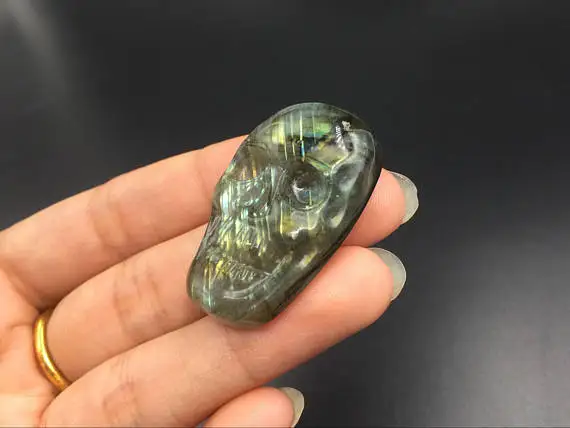 Labradorite Skull Cabochon Natural Flash Labradorite Gemstone Skull 25x37mm Hand Carved Cabochon Flat Back Skull Jewelry Cabocho
Labradorite Skull Cabochon Natural Flash Labradorite Gemstone Skull 25x37mm Hand Carved Cabochon Flat Back Skull Jewelry Cabocho