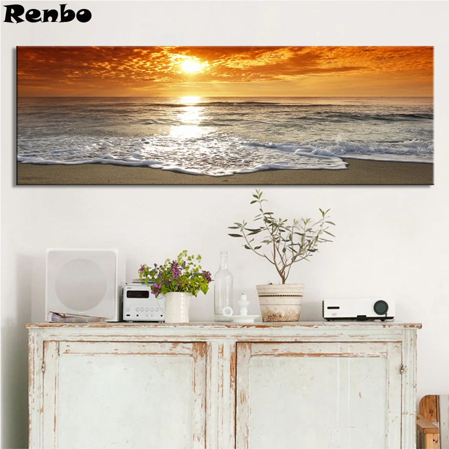 5D DIY Diamond Embroidery Seaside sunrise landscape Diamond Painting Cross Stitch Full Square Mosaic Rhinestone Decoration
5D DIY Diamond Embroidery Seaside sunrise landscape Diamond Painting Cross Stitch Full Square Mosaic Rhinestone Decoration