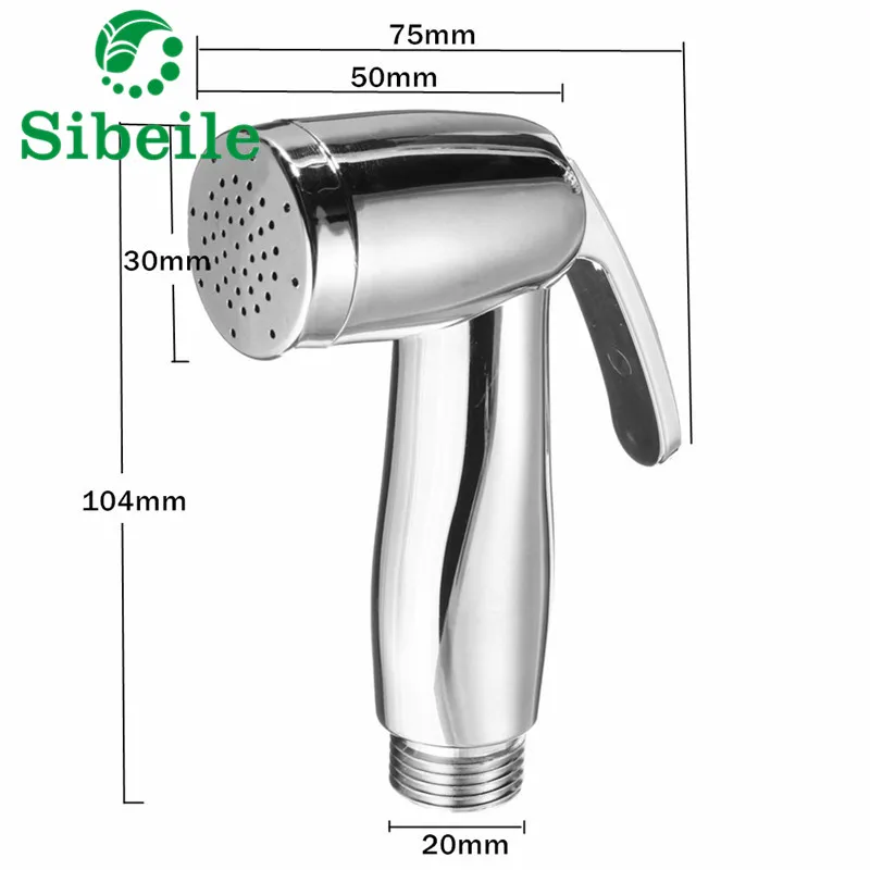 SBLE Portable Chrome Handheld Toilet Bidet Faucet Sprayer High Quality Bidet Shattaf DIY Women Bathroom Shower Tools
SBLE Portable Chrome Handheld Toilet Bidet Faucet Sprayer High Quality Bidet Shattaf DIY Women Bathroom Shower Tools