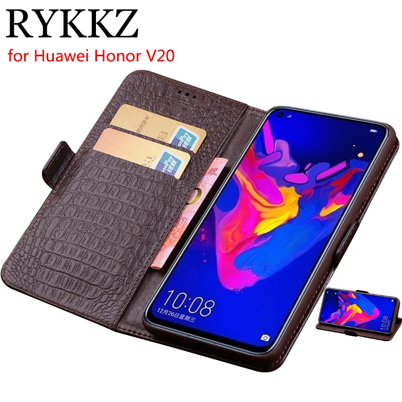 RYKKZ Case For Huawei Honor V20 Luxury Wallet Genuine Leather Case Stand Flip Card For Honor PCT-AL10 Hold Phone Book Cover Bags
RYKKZ Case For Huawei Honor V20 Luxury Wallet Genuine Leather Case Stand Flip Card For Honor PCT-AL10 Hold Phone Book Cover Bags
