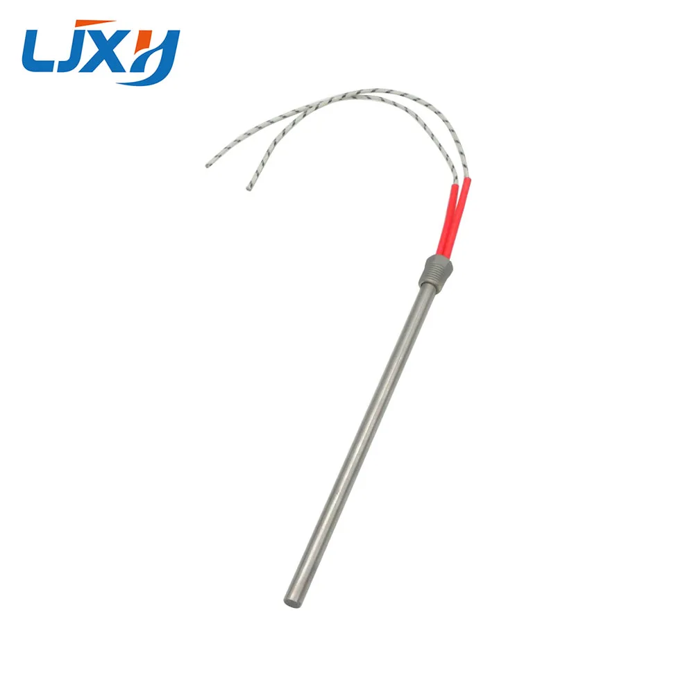 LJXH DN8/12.8mm Thread Single End Mould Heating Cartridge Heater 8x100/150/200mm Tube Size 201 Stainless Steel AC110V/220V/380V
LJXH DN8/12.8mm Thread Single End Mould Heating Cartridge Heater 8x100/150/200mm Tube Size 201 Stainless Steel AC110V/220V/380V