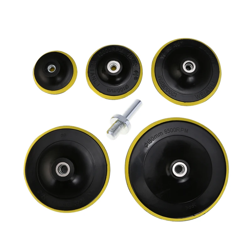 Self-adhesive Polishing Pad 3"/4"/5"/6"/7" Sandpaper Sucker Polishing Disc For Electric Grinder Polisher Tools 1pc
Self-adhesive Polishing Pad 3"/4"/5"/6"/7" Sandpaper Sucker Polishing Disc For Electric Grinder Polisher Tools 1pc