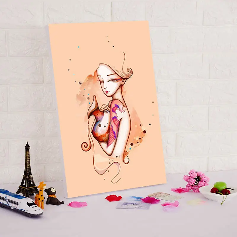 diy digital painting cartoon pictures Aquarius digital paint by numbers birthday gift modular painting cute
diy digital painting cartoon pictures Aquarius digital paint by numbers birthday gift modular painting cute