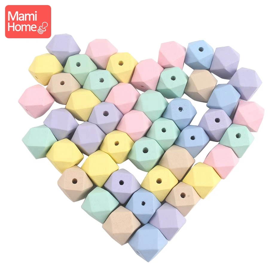 mamihome 50PC 16mm 20mm Wooden Hexagon Beads For Baby Candy Color Wood Teething Toys DIY Necklace Bracelet Baby Teether
mamihome 50PC 16mm 20mm Wooden Hexagon Beads For Baby Candy Color Wood Teething Toys DIY Necklace Bracelet Baby Teether
