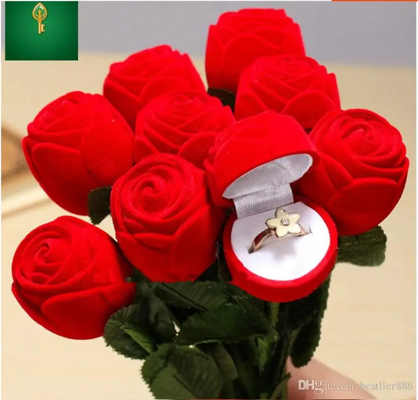 Gift Wedding Boxes Rose Shaped Ring Box Mini Cute Red Carrying Cases For Rings Hot Sale Display Box Jewelry Packaging Gift Boxes
Gift Wedding Boxes Rose Shaped Ring Box Mini Cute Red Carrying Cases For Rings Hot Sale Display Box Jewelry Packaging Gift Boxes