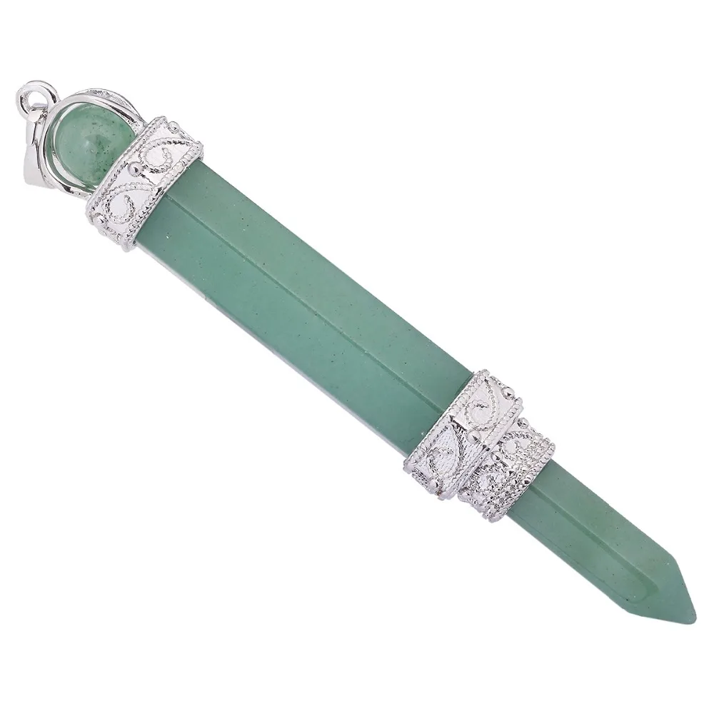 SUNYIK Green Aventurine Hexagonal Pointed Pendant Balancing Reiki Energy Healing Crystal Jewelry
SUNYIK Green Aventurine Hexagonal Pointed Pendant Balancing Reiki Energy Healing Crystal Jewelry
