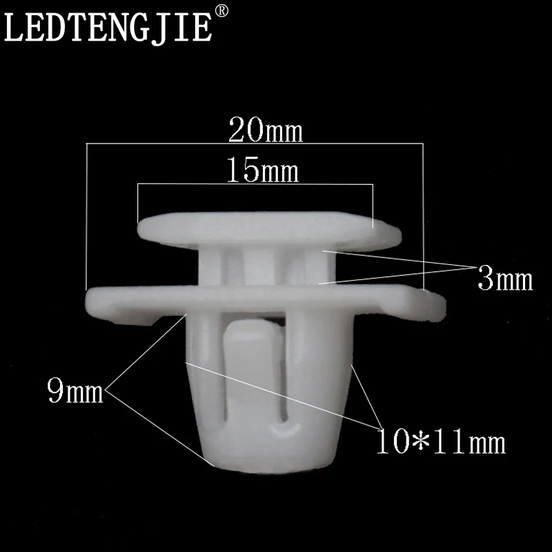 Car Fasteners Clip 100pcsYT-1089 Diameter 9mm Car Door Panel Clips Buckle With Seal Ring Guard clip for Honda Accord Civic
Car Fasteners Clip 100pcsYT-1089 Diameter 9mm Car Door Panel Clips Buckle With Seal Ring Guard clip for Honda Accord Civic