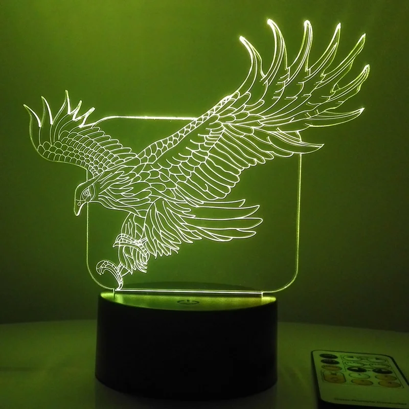 Новинка, светодиодный ночсветильник с 3D орлом, лампа с мультяшными животными, Детская Светодиодная лампа для детской комнаты, цветсветильн...
Новинка, светодиодный ночсветильник с 3D орлом, лампа с мультяшными животными, Детская Светодиодная лампа для детской комнаты, цветсветильн...