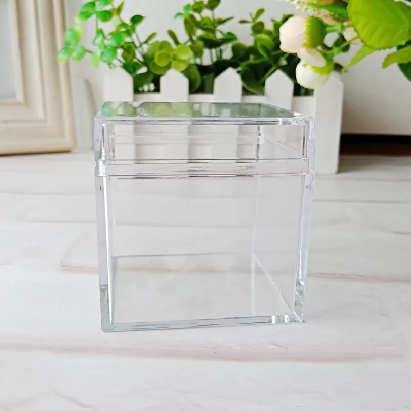 60pcs/lot Square Storage Packaging Box Clear Plastic Candy Chocolate Gift Box for wedding birthday christmas decoration
60pcs/lot Square Storage Packaging Box Clear Plastic Candy Chocolate Gift Box for wedding birthday christmas decoration