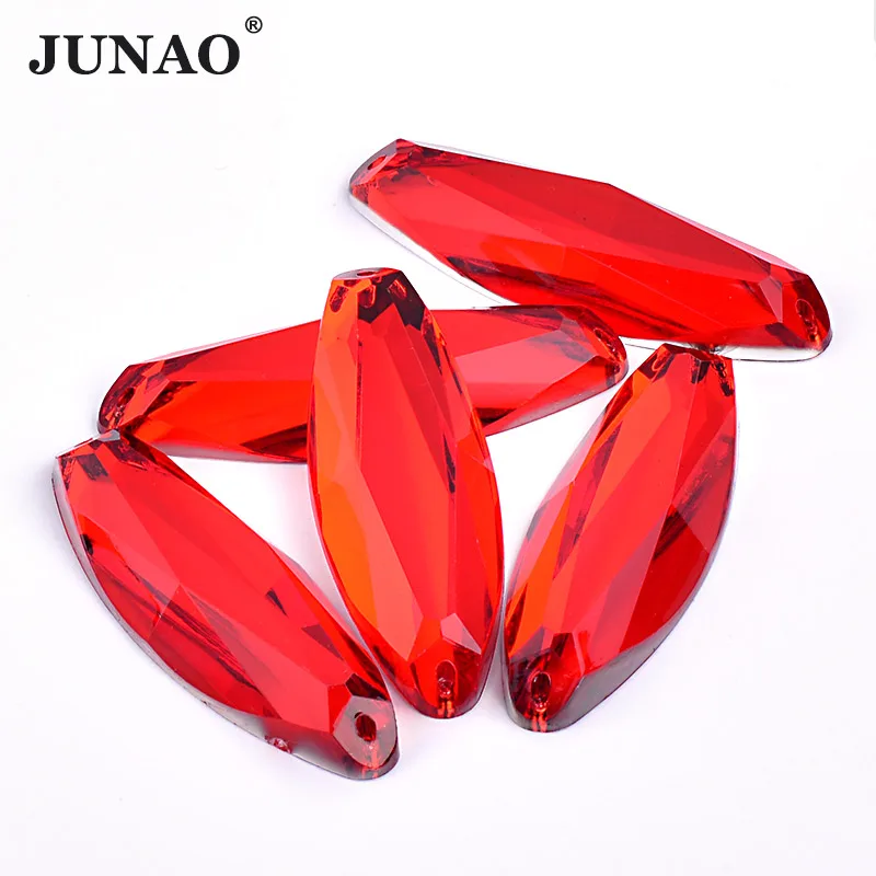 JUNAO 20pcs 20*58mm Red Color Sewing Oval Rhinestones Big Size Appliques Flatback Acrylic Gems Sew On Strass Crystals Stones
JUNAO 20pcs 20*58mm Red Color Sewing Oval Rhinestones Big Size Appliques Flatback Acrylic Gems Sew On Strass Crystals Stones