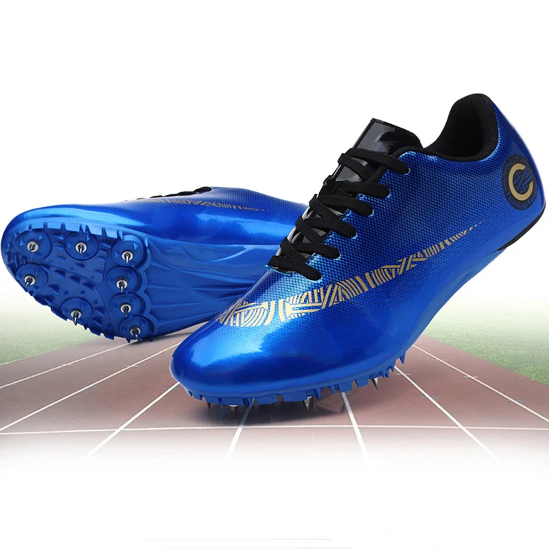 Men Tracking Spike Shoes Outdoor Student Training Athletic Shoes Track and Field Jumping Shoe Men Track Spikes Shoes Sneaker
Men Tracking Spike Shoes Outdoor Student Training Athletic Shoes Track and Field Jumping Shoe Men Track Spikes Shoes Sneaker