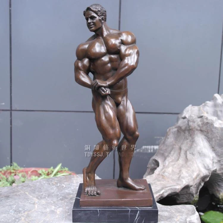40CM large HOME OFFICE Living Room WINE BAR TOP COOL Ornament art MAN MALE ART Fitness Bronze carving art Sculpture statue
40CM large HOME OFFICE Living Room WINE BAR TOP COOL Ornament art MAN MALE ART Fitness Bronze carving art Sculpture statue