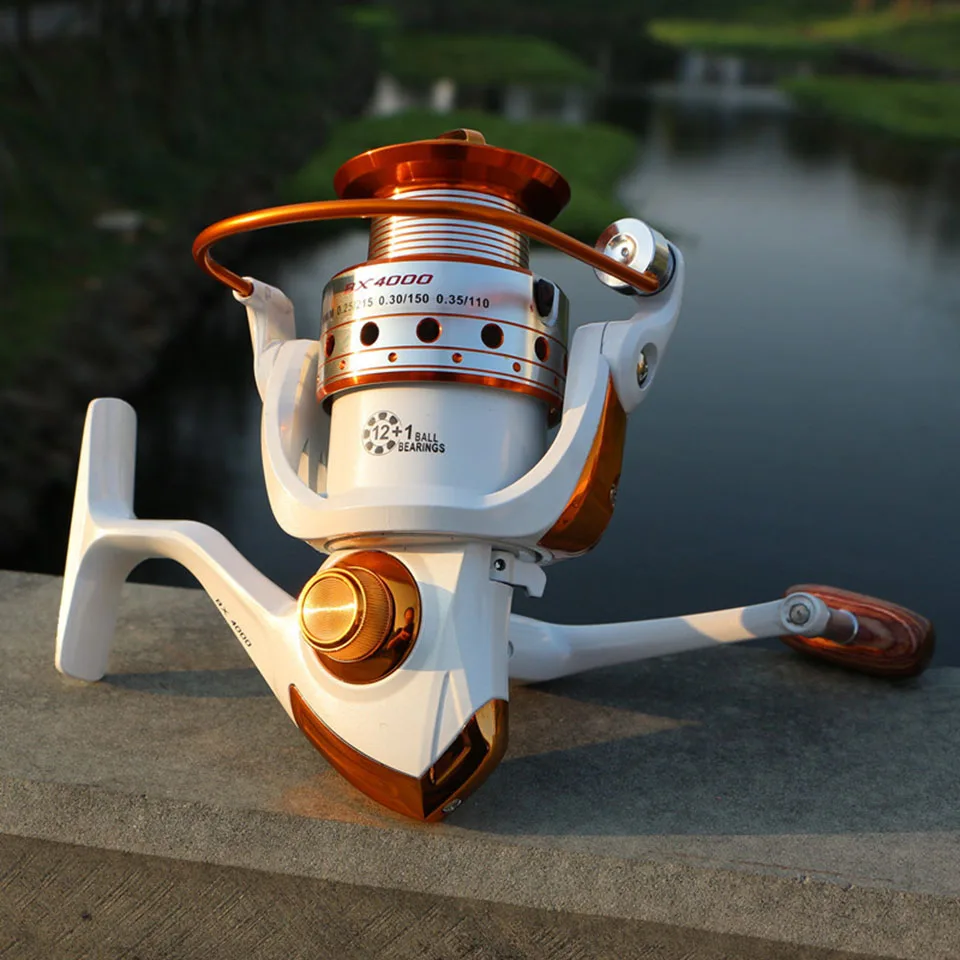 yumoshi Spinning Fishing Reel 12BB+1 AX BX 500-9000 Series fishing casting Metal Coil Spinning Reel Boat Rock Fishing Wheel
yumoshi Spinning Fishing Reel 12BB+1 AX BX 500-9000 Series fishing casting Metal Coil Spinning Reel Boat Rock Fishing Wheel