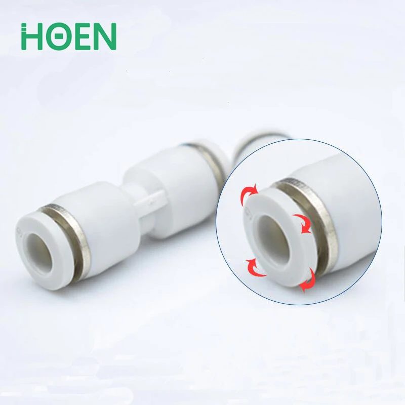 PU-10 Pneumatic Quick Plug Connection Through PU10 10mm OD Hose Tube One Touch Push In Union Straight Plasic Connectors Fittings
PU-10 Pneumatic Quick Plug Connection Through PU10 10mm OD Hose Tube One Touch Push In Union Straight Plasic Connectors Fittings