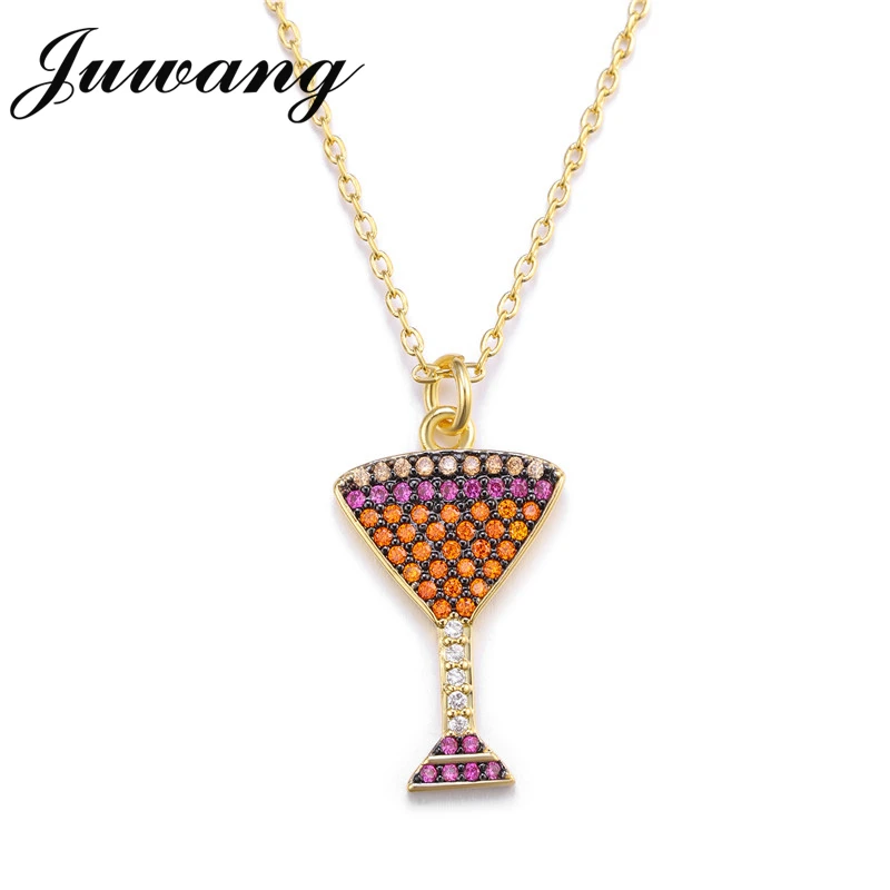 JUWANG Goblet Wineglass Pendants Gold Necklace Women Collar Torques Collares De Moda 2019 Bijoux Femme Kolye Collares
JUWANG Goblet Wineglass Pendants Gold Necklace Women Collar Torques Collares De Moda 2019 Bijoux Femme Kolye Collares