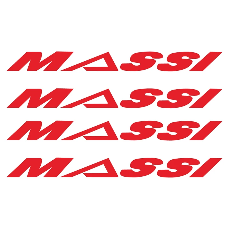 Пользовательская Виниловая наклейка для велосипеда MASSI художественный декор 4