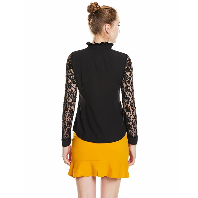 ePacket shipping Black White Women Sexy Lace Blouses Hollow Design Lady Long Sleeve Shirts Plus Size S-4XL
ePacket shipping Black White Women Sexy Lace Blouses Hollow Design Lady Long Sleeve Shirts Plus Size S-4XL