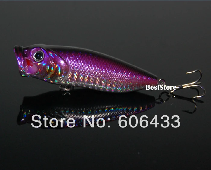 Lot 10pcs Fishing Popper Lures Bass Hard Bait Tackle 8cm 3.14"/13.5g Free shipping
Lot 10pcs Fishing Popper Lures Bass Hard Bait Tackle 8cm 3.14"/13.5g Free shipping