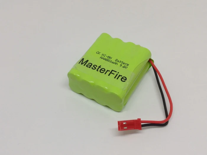 MasterFire 5PACK/LOT Brand New 9.6v AAA 800mAh NI-MH Battery Rechargeable NiMH Batteries Pack with plug
MasterFire 5PACK/LOT Brand New 9.6v AAA 800mAh NI-MH Battery Rechargeable NiMH Batteries Pack with plug