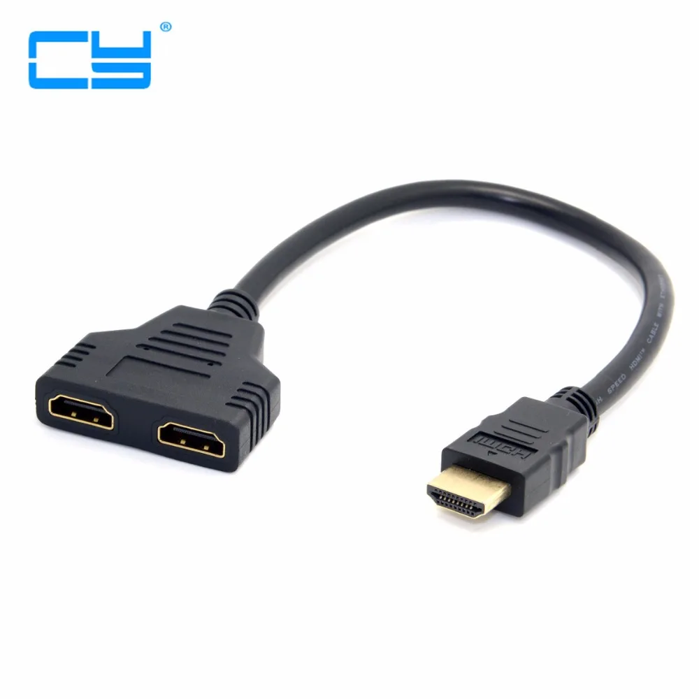 Разветвитель кабеля 1080P HDMI штекер-2 гнезда 1 в 2 Выход адаптер преобразователь один точечный два HDMI кабеля 25 см Бесплатная доставка
Разветвитель кабеля 1080P HDMI штекер-2 гнезда 1 в 2 Выход адаптер преобразователь один точечный два HDMI кабеля 25 см Бесплатная доставка