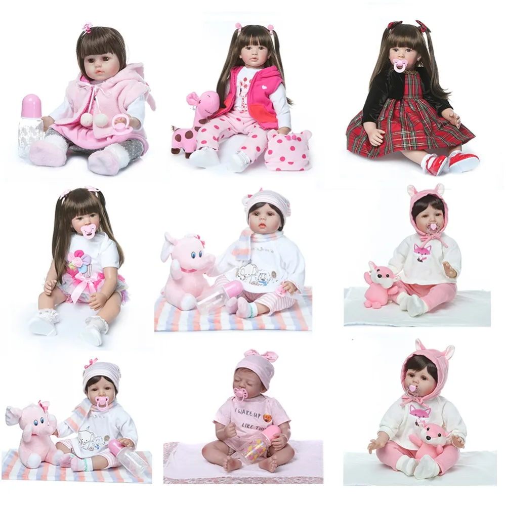 NPK Lifelike Baby Dolls Toy Silicone Newborn Baby Dolls Vinyl Toys 46cm-60CM Reborn Dolls Toy
NPK Lifelike Baby Dolls Toy Silicone Newborn Baby Dolls Vinyl Toys 46cm-60CM Reborn Dolls Toy