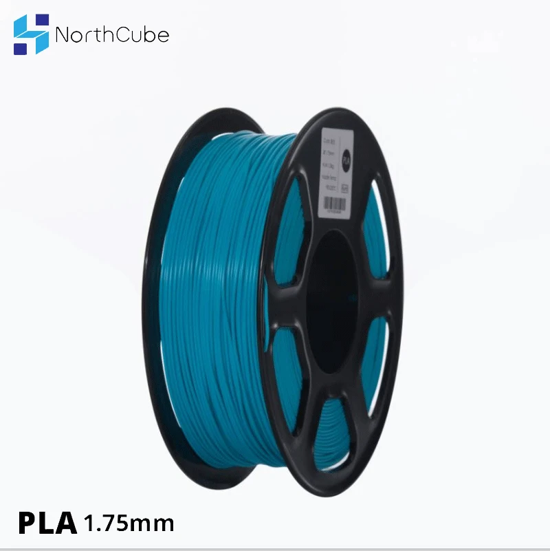 

3D printer PLA Filament 1.75mm for 3D Printers, 1kg(2.2lbs) +/- 0.02mm Cyan color