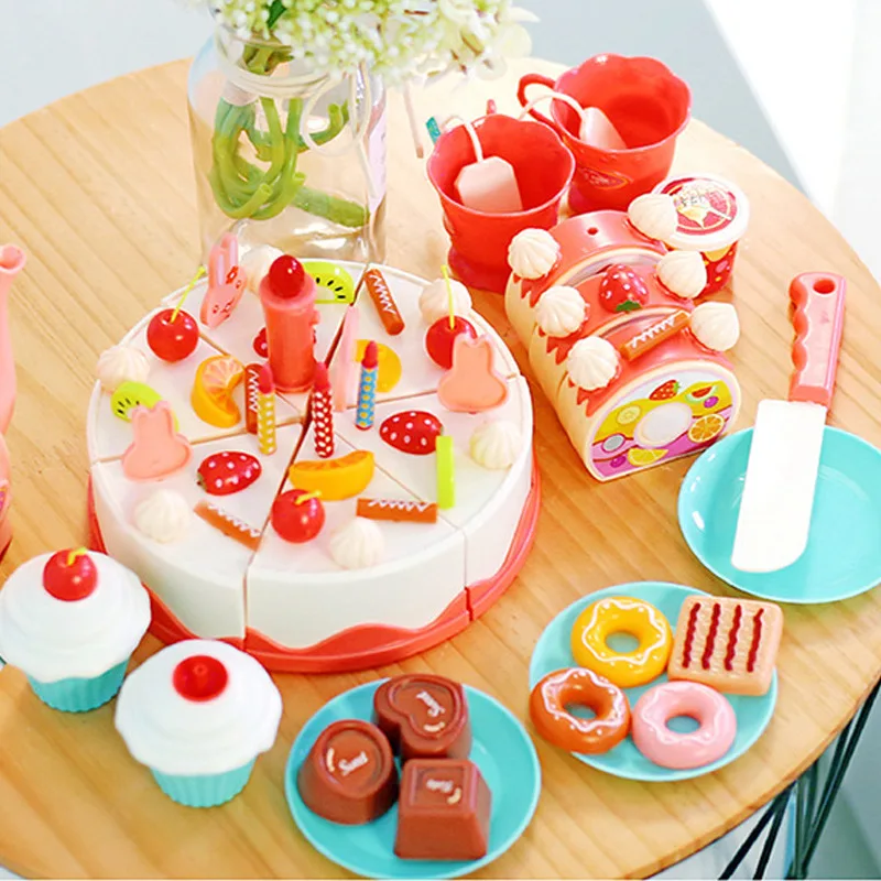37-83 pcs DIY Plastic Food Toy Cutting Fruit Vegetable Food Pretend Play Children For Children Kitchen Toys Tableware
37-83 pcs DIY Plastic Food Toy Cutting Fruit Vegetable Food Pretend Play Children For Children Kitchen Toys Tableware