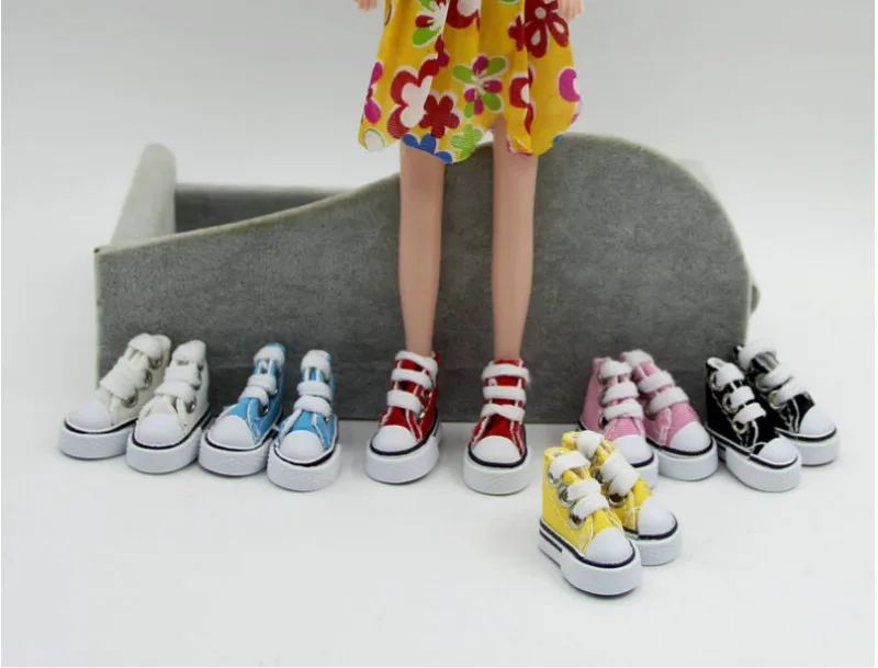 1 Pair Cute Lace Up Denim Canvas Shoes Fits 12 inch for BJD for girl Dolls Boots Sneackers Russian Accessories Doll Shoes
1 Pair Cute Lace Up Denim Canvas Shoes Fits 12 inch for BJD for girl Dolls Boots Sneackers Russian Accessories Doll Shoes