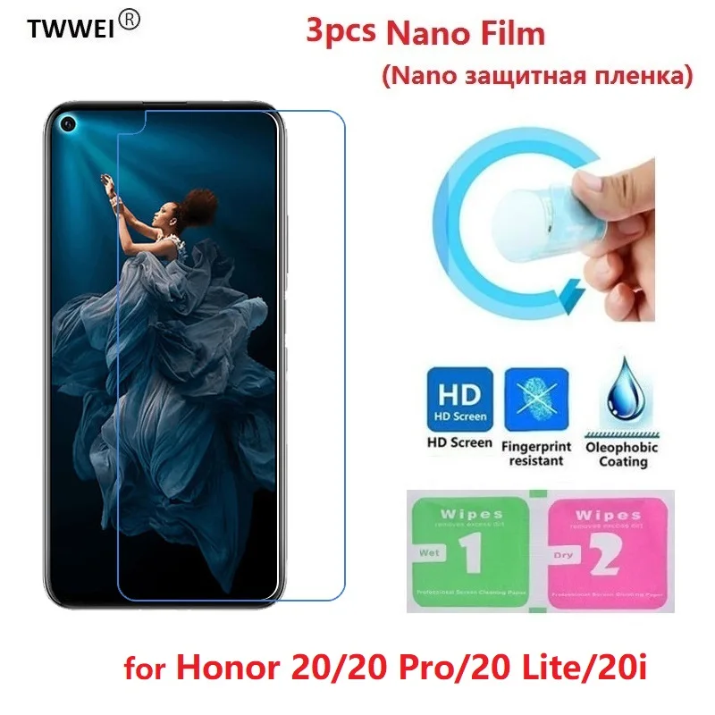 3pcs Honor 20 Pro Lite Screen Protector Protective Film for Huawei Honor 20 Lite Pro 20i Screen Protector Film Foil (Not Glass)
3pcs Honor 20 Pro Lite Screen Protector Protective Film for Huawei Honor 20 Lite Pro 20i Screen Protector Film Foil (Not Glass)