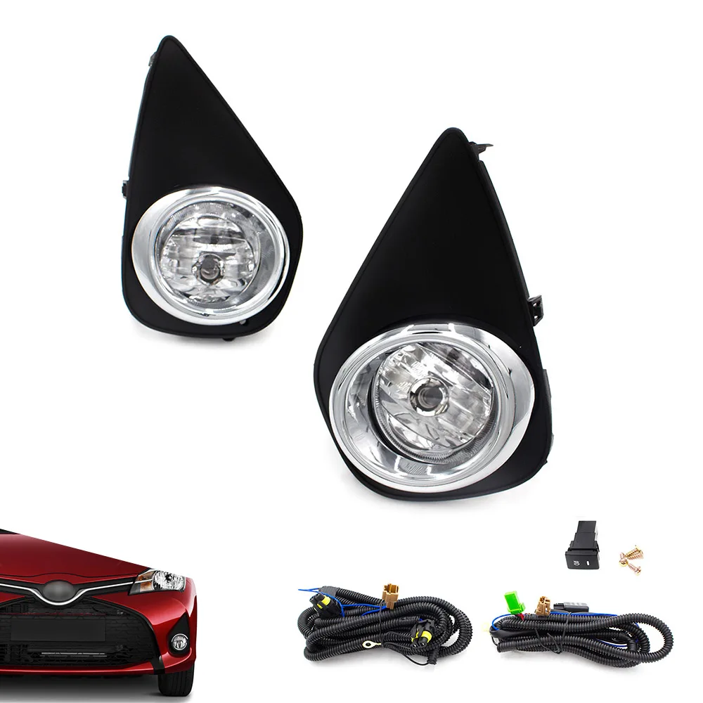 Fog light for 2015-2016 Toyota Yaris Hatchback 2/4Dr Clear Fog Lights Driving Lamps+Switch Driving Lamps TT101064-CL
Fog light for 2015-2016 Toyota Yaris Hatchback 2/4Dr Clear Fog Lights Driving Lamps+Switch Driving Lamps TT101064-CL