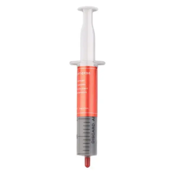 

New 30g Syringe Thermal Grease gray CPU Chip Heatsink Paste Conductive Compound ABS Material Wholesale
