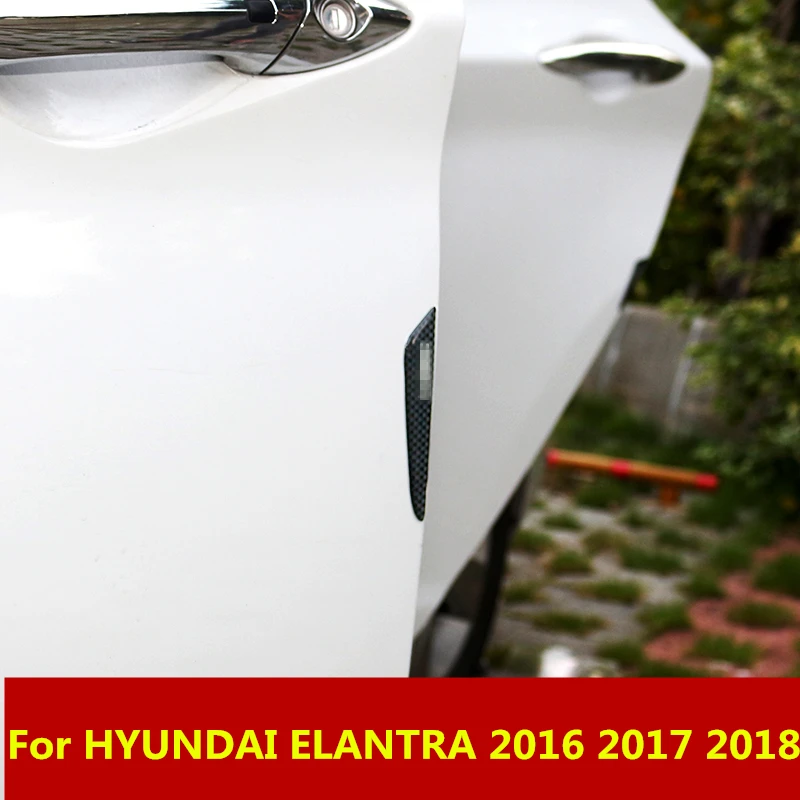Для hyundai Elantra 2016 2017 2018 Универсальная автомобильная дверь боковая защита бампер