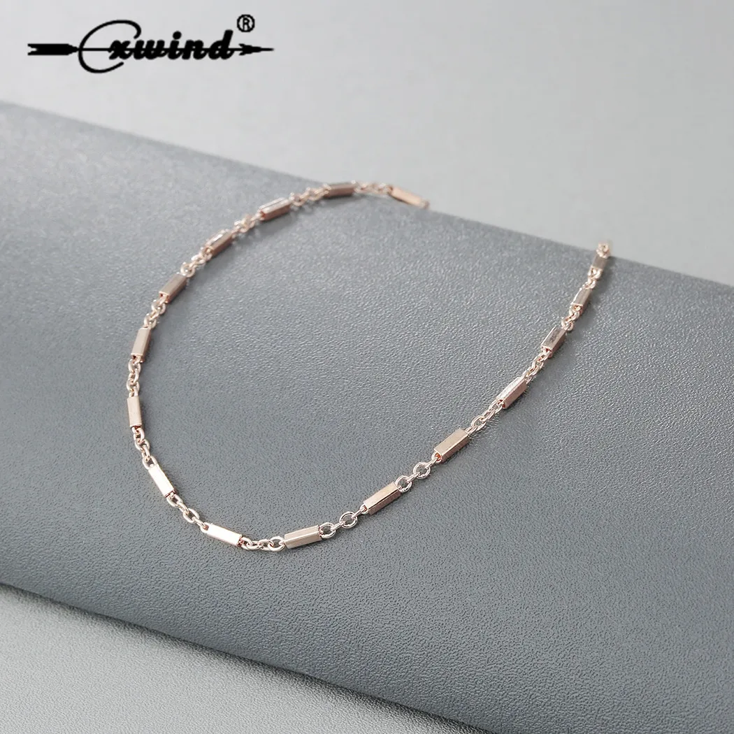 Geometric Multi Bar Charms Anklets for Women Fashion Square Bar Anklet Rose Gold Decoration Bracelet Beach Foot Jewelry
Geometric Multi Bar Charms Anklets for Women Fashion Square Bar Anklet Rose Gold Decoration Bracelet Beach Foot Jewelry