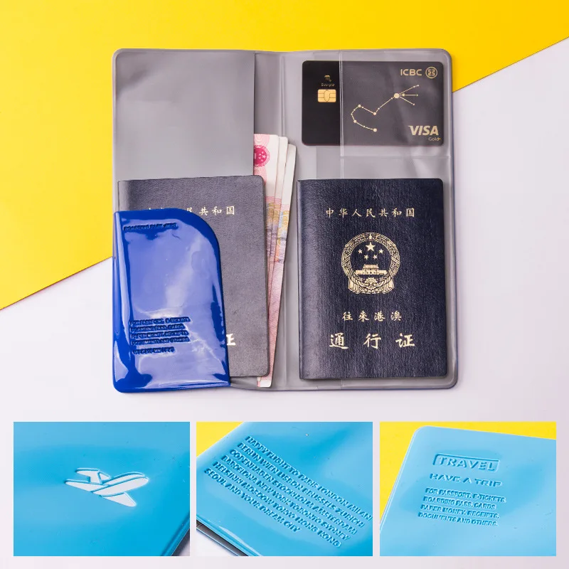 Гипнотическая папка для паспорта лазерный светильник Кожаная Обложка