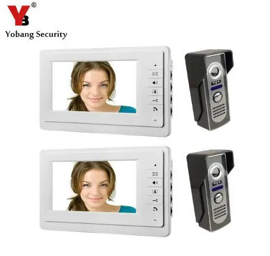 Yobang Security 7 "проводной видеодомофон дверной звонок Система видеодомофон дверной звонок наборы домофона Домашняя Система домофона
Yobang Security 7 "проводной видеодомофон дверной звонок Система видеодомофон дверной звонок наборы домофона Домашняя Система домофона