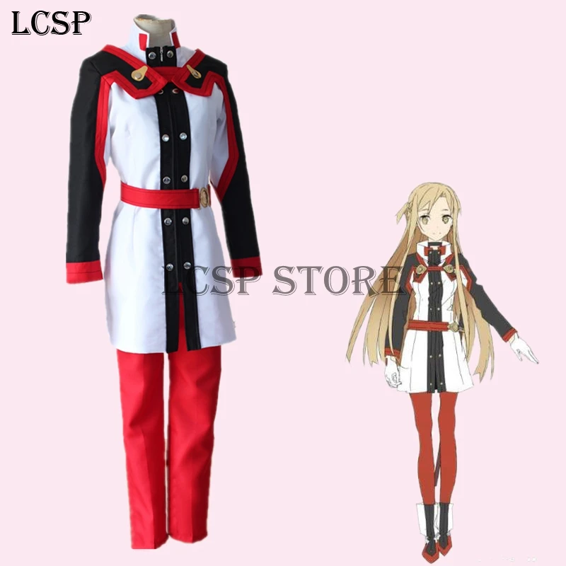 LCSP SAO Sword Art Online Ordinal Scale Yuki Asuna Yuuki костюм для косплея (костюмированных игр)