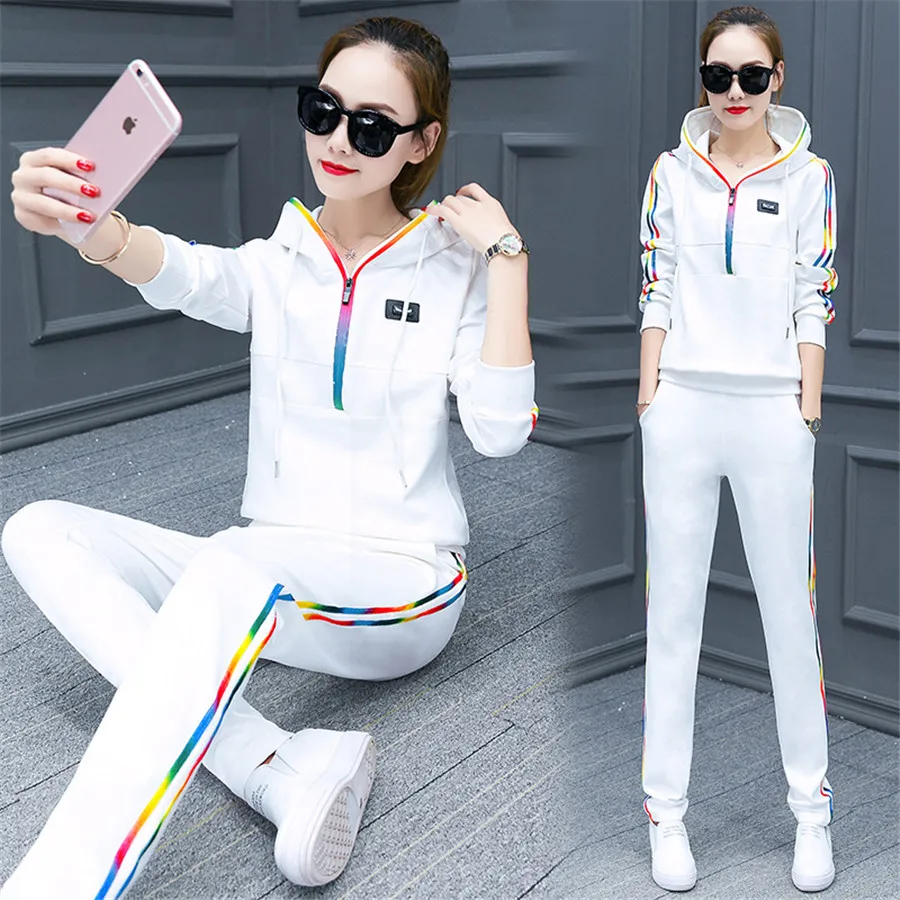 2018 Sweatshirt+pant Pockets Full Sleeve Autumn Winter tracksuit Women Set outfit fashion two pieces suits casual Overall
2018 Sweatshirt+pant Pockets Full Sleeve Autumn Winter tracksuit Women Set outfit fashion two pieces suits casual Overall