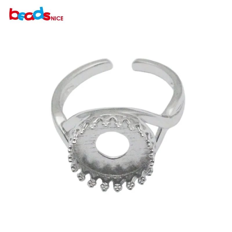 Beadsnice bezel crown ring setting 925 sterling silver wire crown bezel for 12mm round cabochon silver ring blanks ID 32845
Beadsnice bezel crown ring setting 925 sterling silver wire crown bezel for 12mm round cabochon silver ring blanks ID 32845