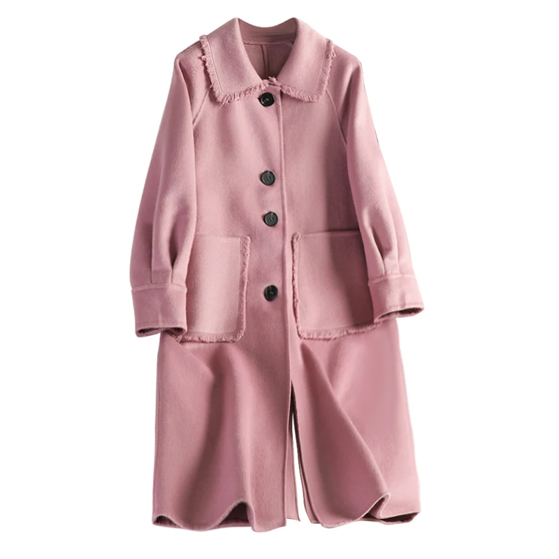 Double-sided cashmere coat female in long leisurely navy brought cloth coat of cultivate morality show thin han edition
Double-sided cashmere coat female in long leisurely navy brought cloth coat of cultivate morality show thin han edition