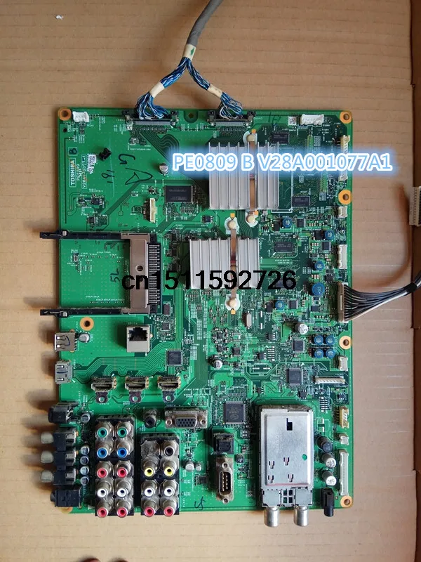 Материнская плата 40XV650C PE0809 B V28A001077A1 с экраном LK400D3LA21|Детали для морозильников| |