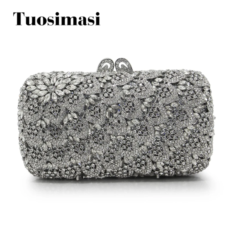 New Fashion Women Sliver Crystal Bag Ladies Evening Clutch Bags Hollow Rthinestone Party Cluthes(88240-SS)
New Fashion Women Sliver Crystal Bag Ladies Evening Clutch Bags Hollow Rthinestone Party Cluthes(88240-SS)