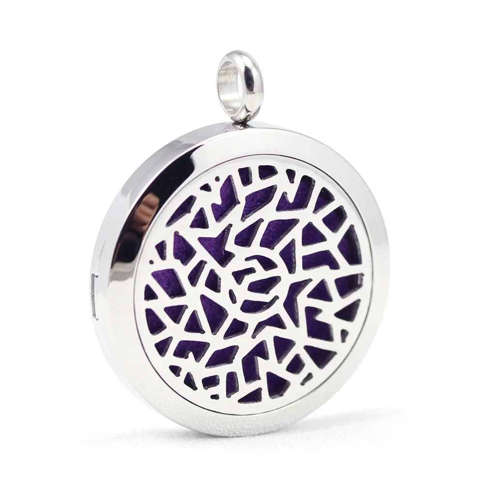 30mm 316L stainless steel round design aroma aromatherapy essential oil diffuser necklace
30mm 316L stainless steel round design aroma aromatherapy essential oil diffuser necklace